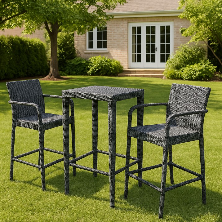2-Piece Outdoor High Bar Set