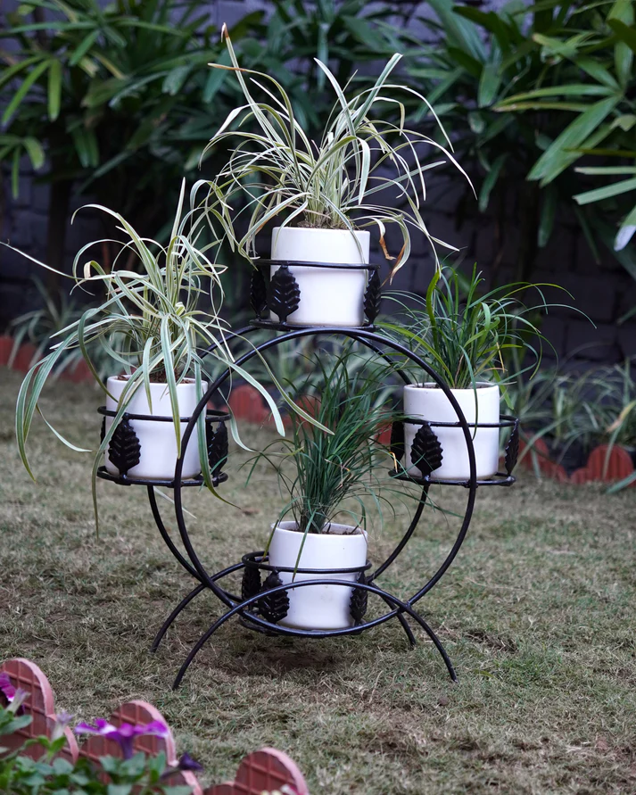 4 Pot Planter Stand - Image 3